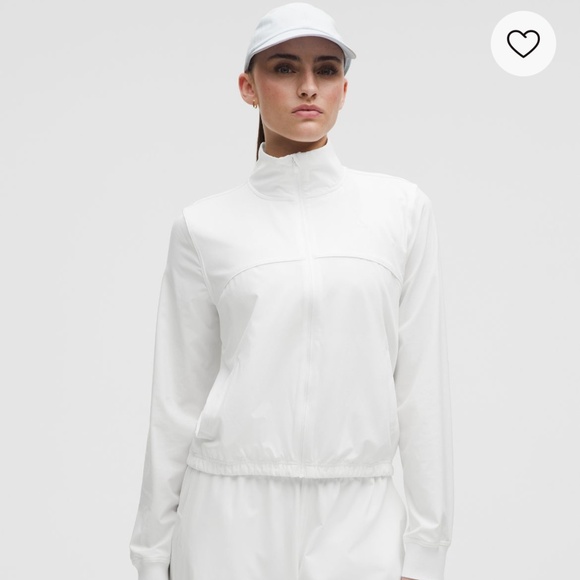 Lululemon Court Rival Tennis Track Jacket Size 12 - Picture 1 of 5